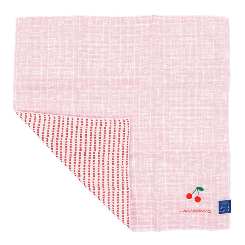 Small Cherry Japanese Towel