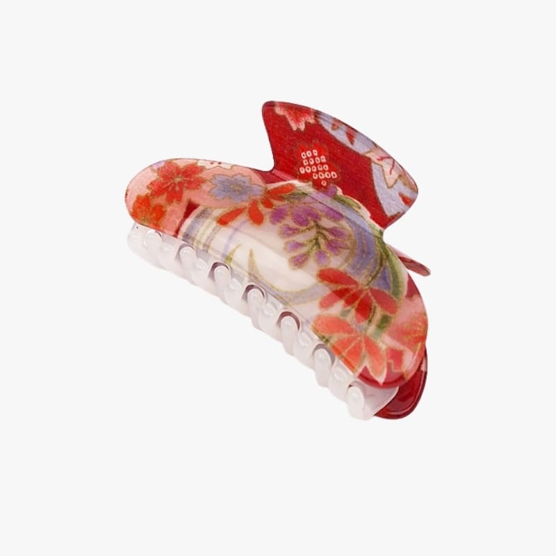 Red Japanese Hair Clip