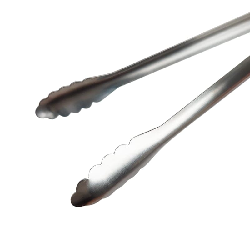 Japanese Stainless Steel Kitchen Tongs - 18 cm