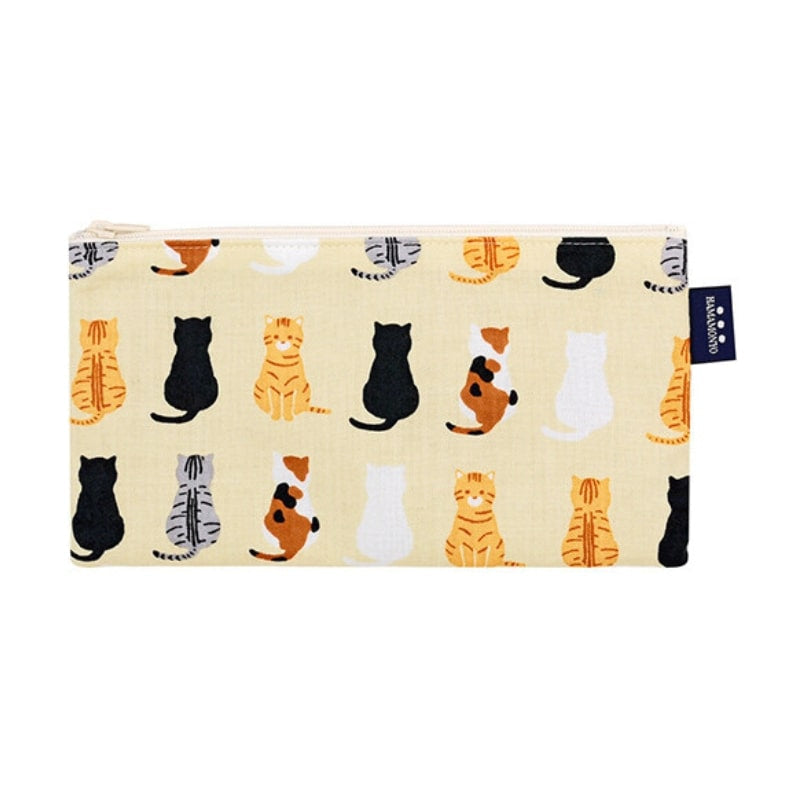 Japanese Cat motif pouch