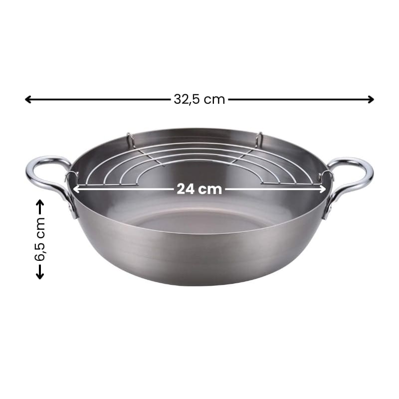 Tempura Frying Pan - 24 cm