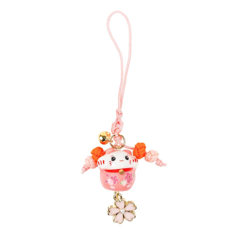 Kawaii Japanese Cat Keyring