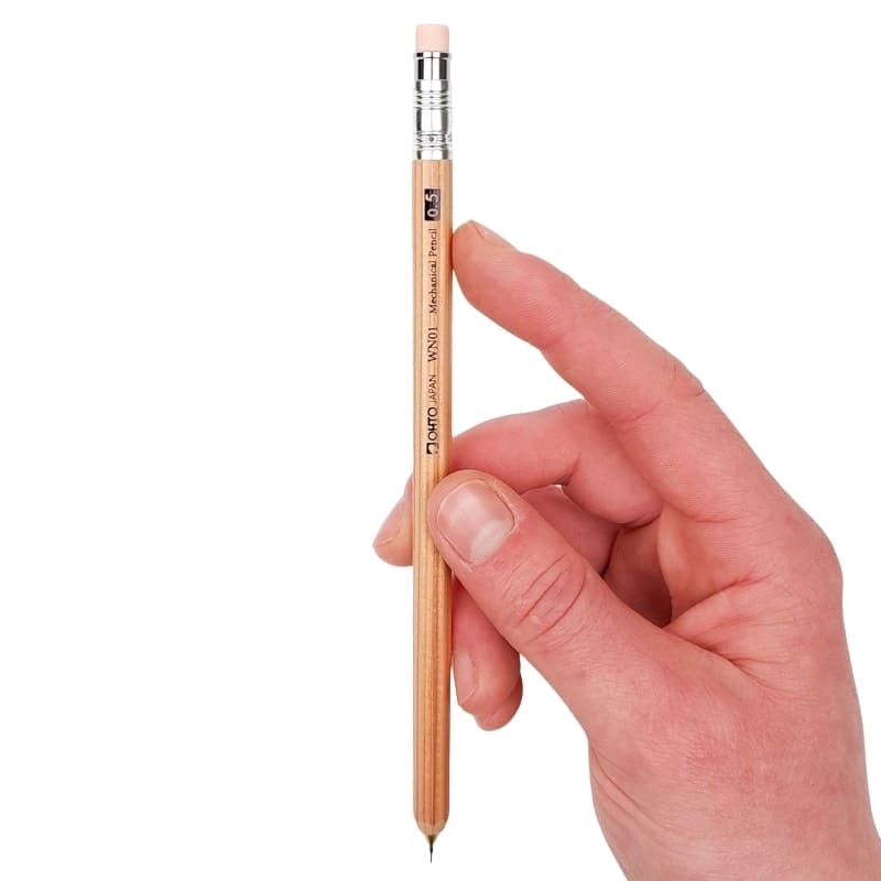 OHTO Wooden Mechanical Pencil 0.5 mm Natural