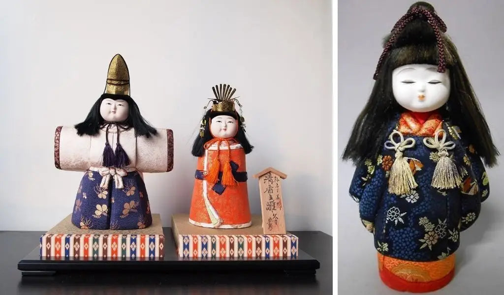Japanese kimekomi doll