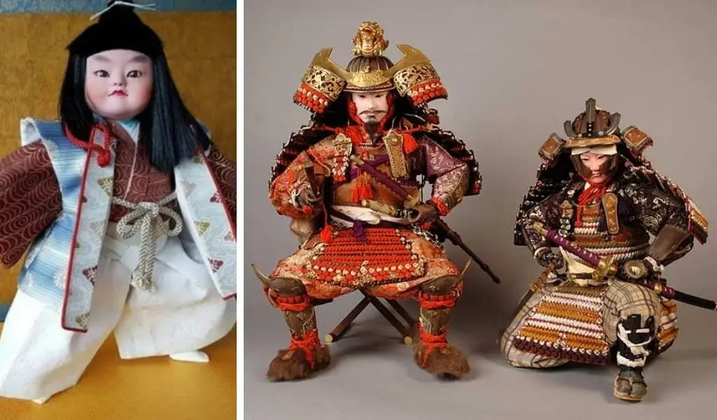 Japanese musha doll