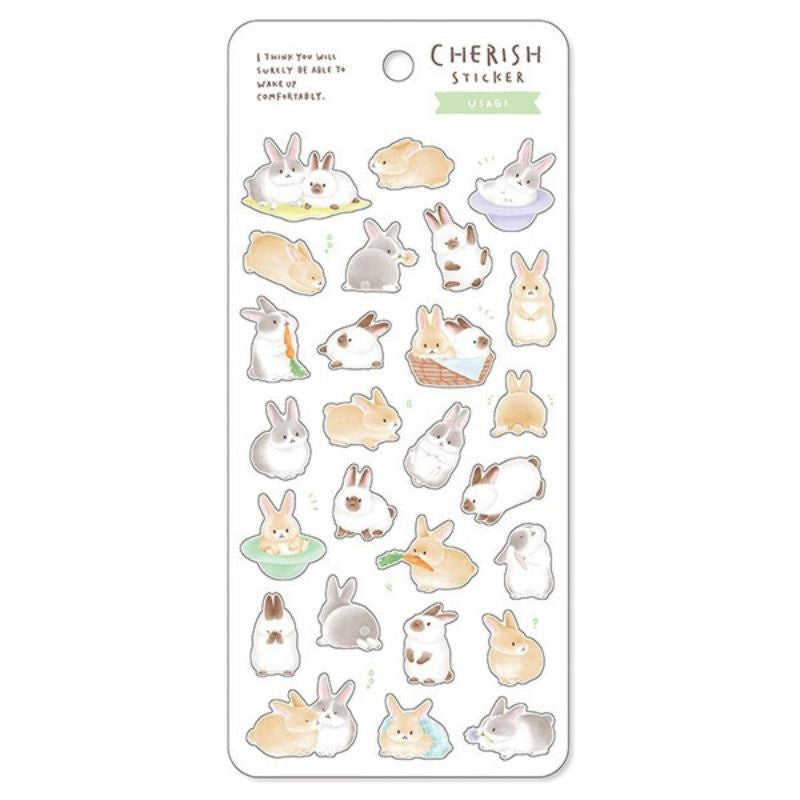 Rabbit Stickers - Kawaii Usagi