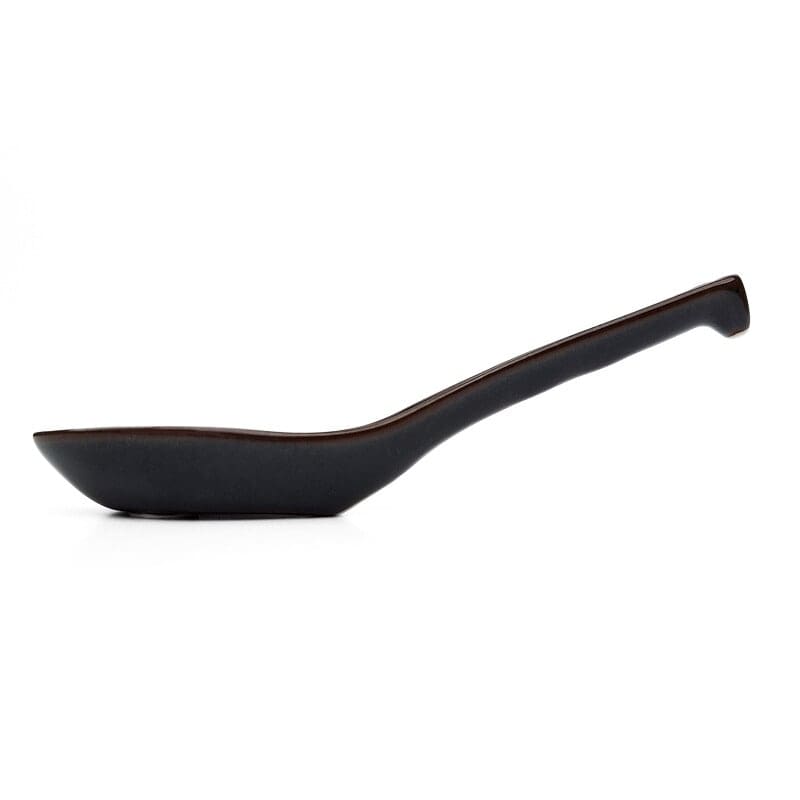 Ramen Spoon - Tenmoku Black