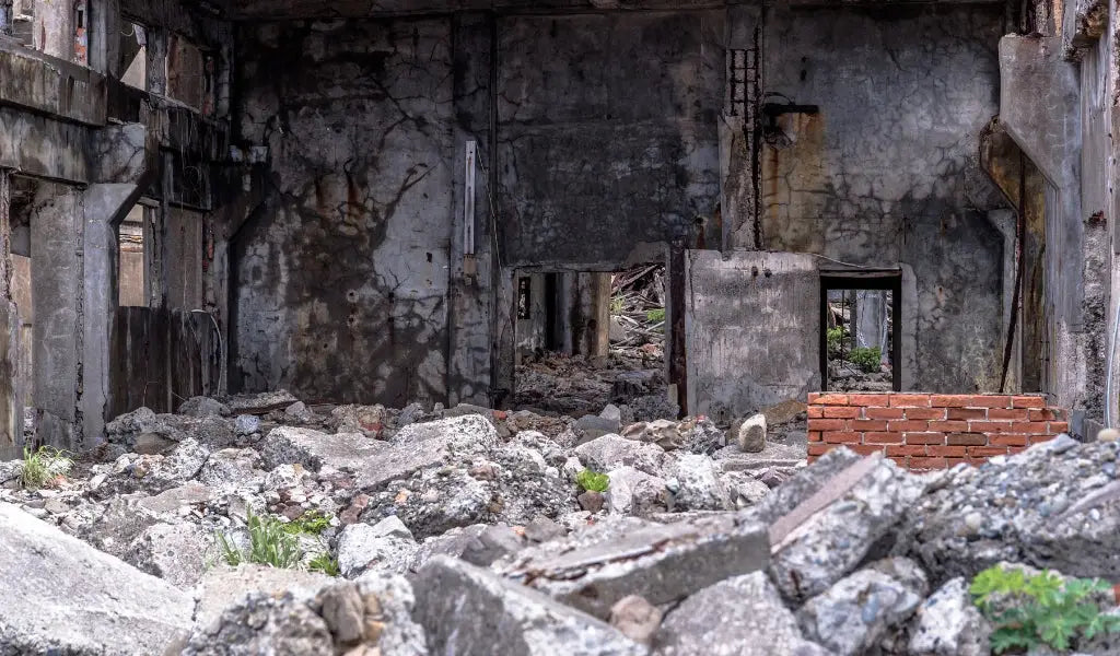 ruins in japan