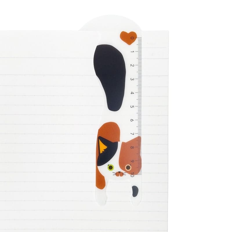 Ruler Bookmark – Cat Mike