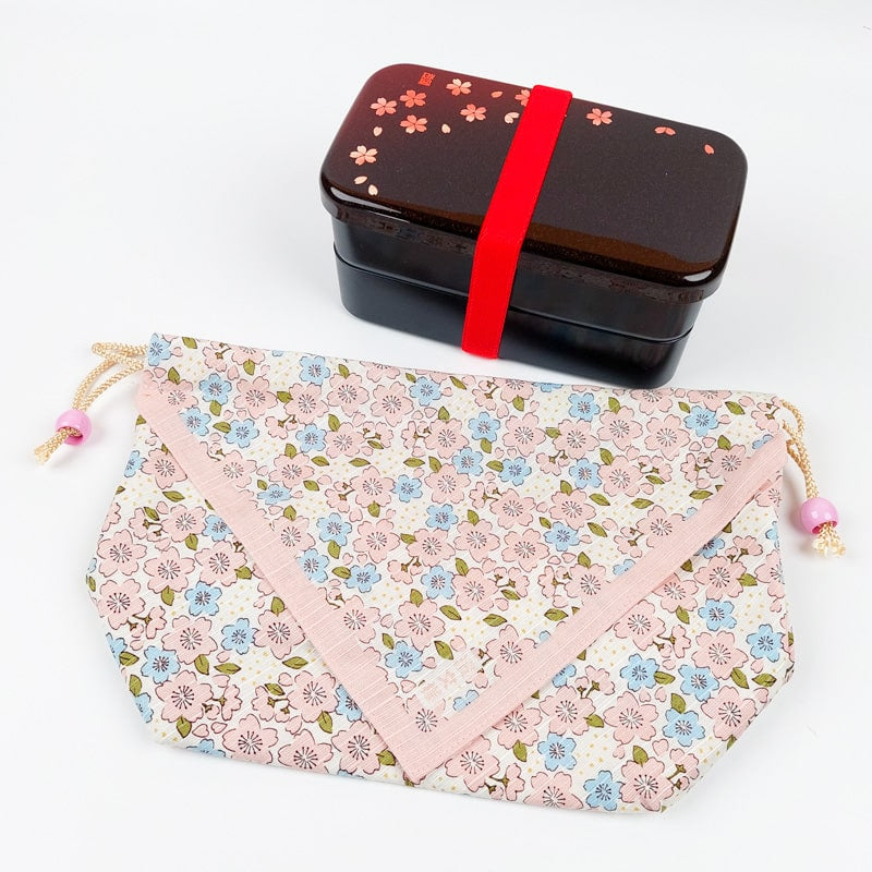 Bento Bag Sakura Fabric