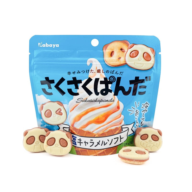 Saku Saku Panda Salty Caramel Soft Cream