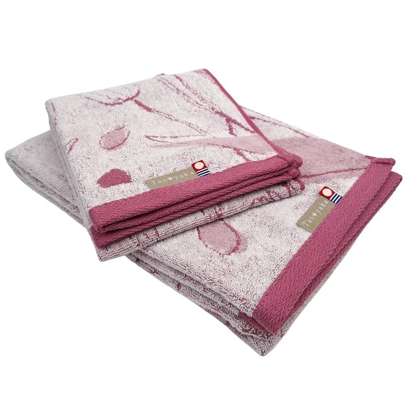 Serviette de Bain Japonaise Tulipe
