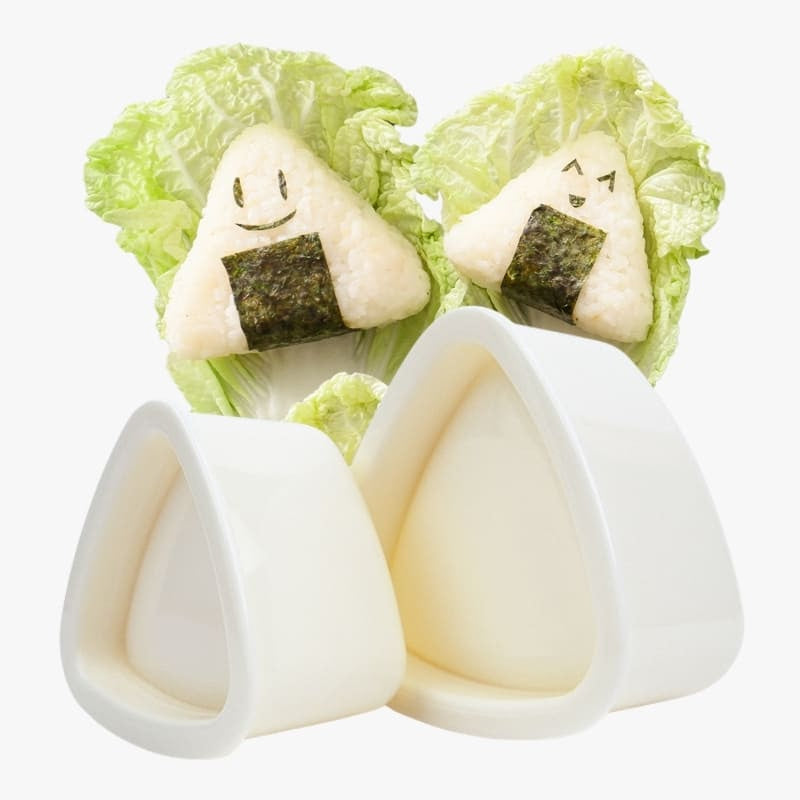 Set Of 2 Japanese Onigiri Molds