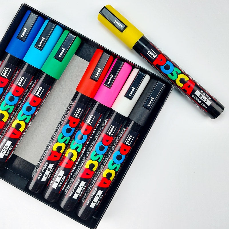 Set of 8 Posca Markers | Japan Avenue