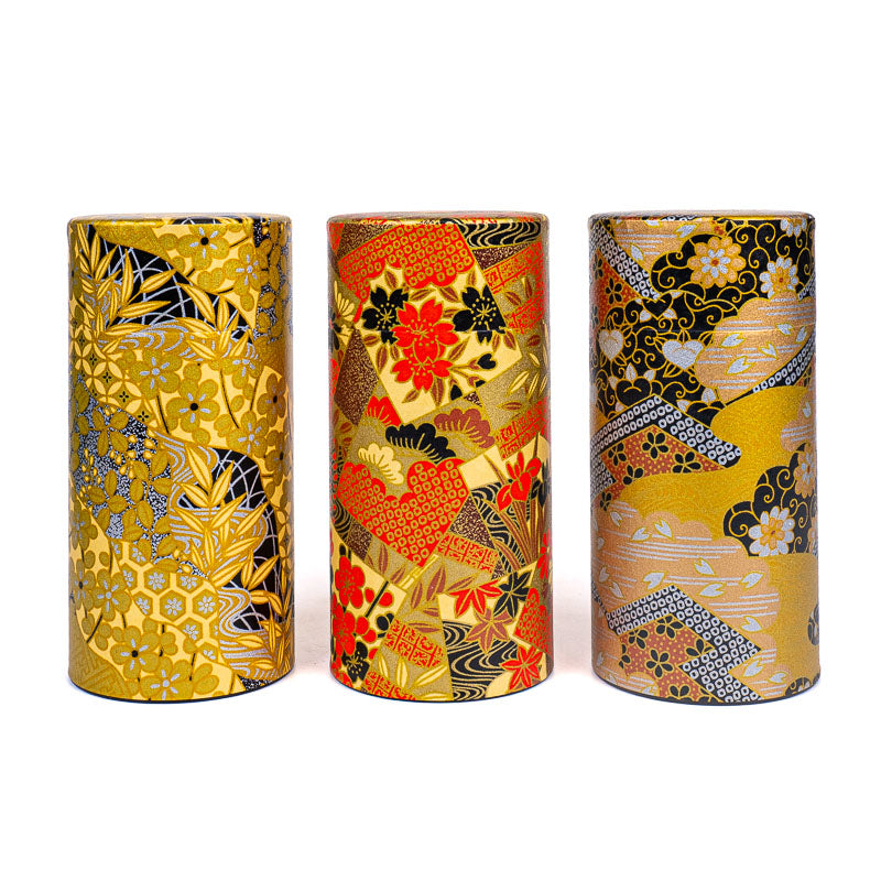 Set of Three Tea Caddies - Kogane