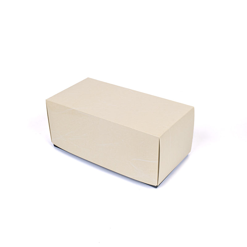 Set of Two Metal Tea Caddies - Black & White