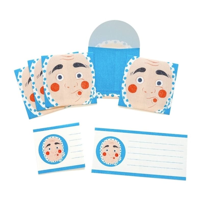 Letter Paper Set Pochibumi Hyottoko