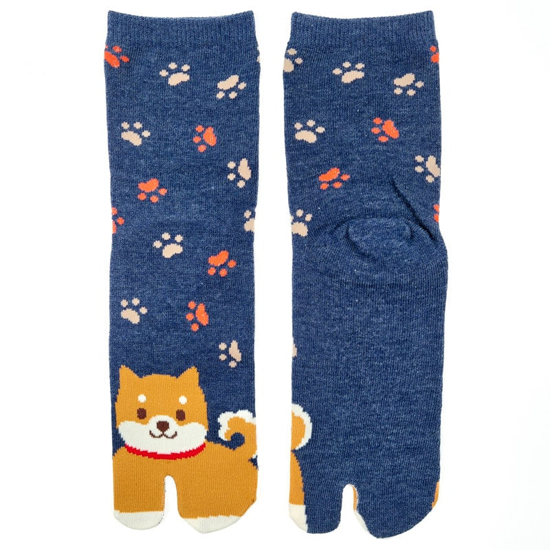 Shiba Tabi Socks - 6 Pairs EU 36-40