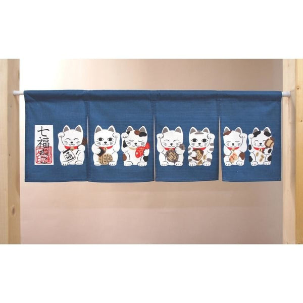 short-noren-curtain-blue-neko-