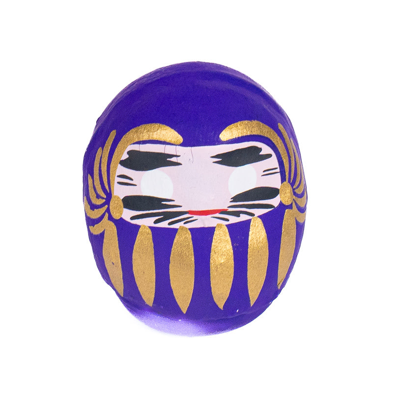 Small Japanese Daruma 4 cm - Multiple Colours Purple