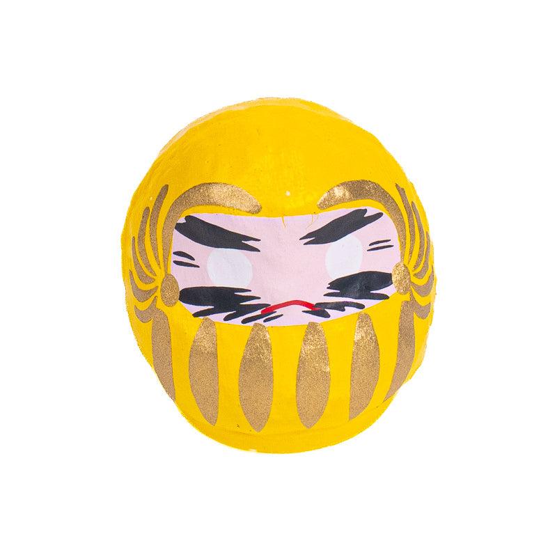 Small Japanese Daruma 4 cm - Multiple Colours Yellow
