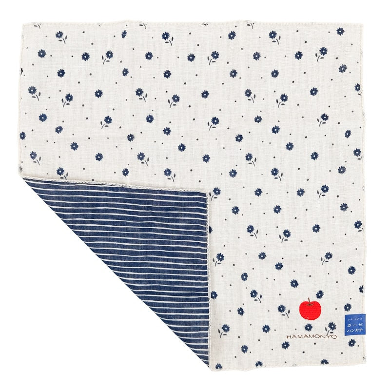 Small Japanese Hand Towel - Apple