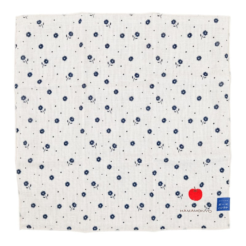 Small Japanese Hand Towel - Apple