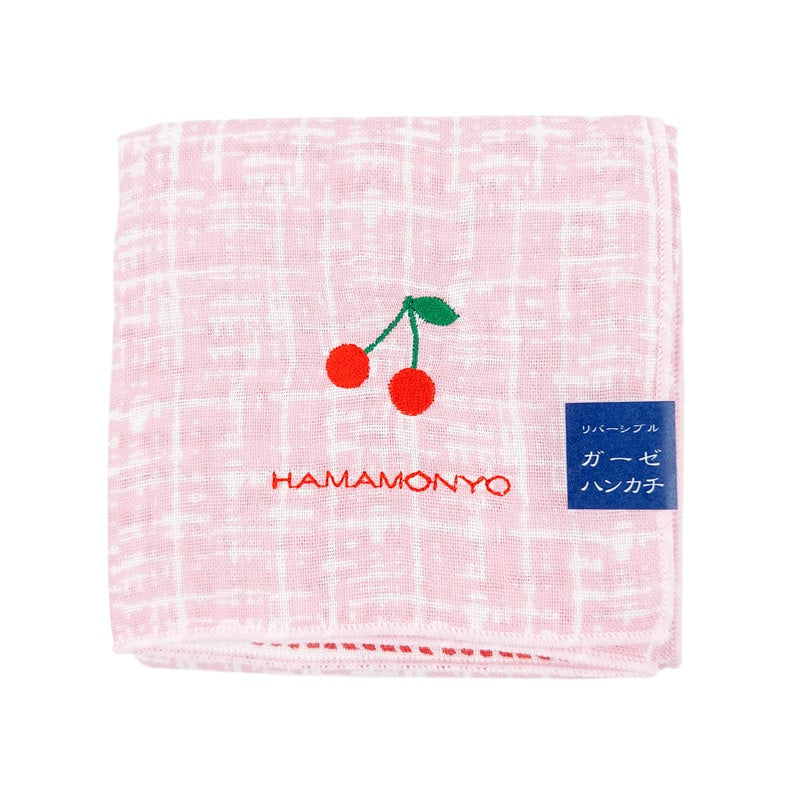Small Japanese Hand Towel - Cherry