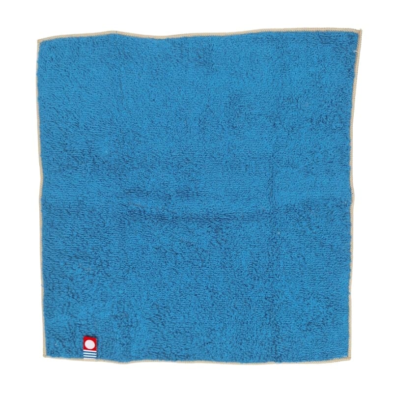Small Japanese Towel - Reversible Blue