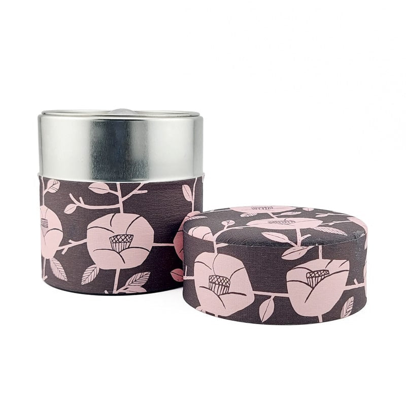 Small Tea Caddy - Tsubaki