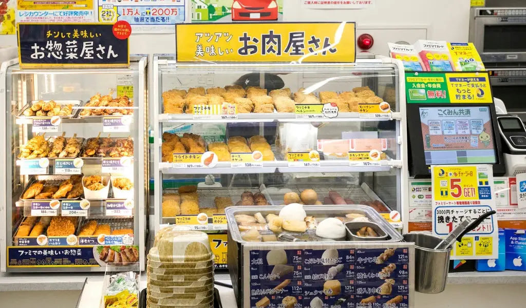konbini snacks