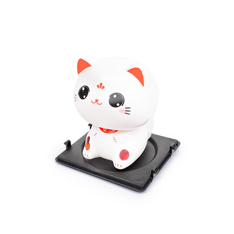 Solar Articulated Lucky Cat - Kawaii