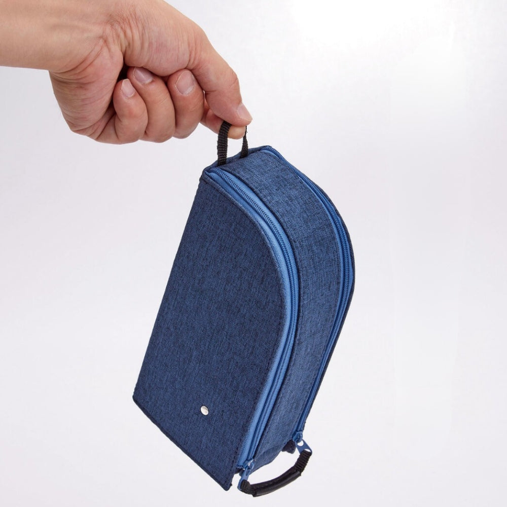 Standing Pencil Case - Navy Blue