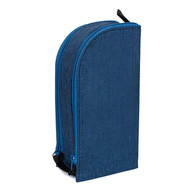 Standing Pencil Case - Navy Blue