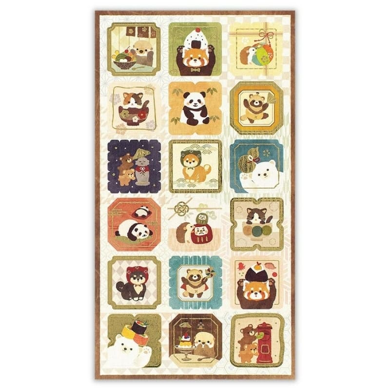 Kawaii Japanese Animal Stickers