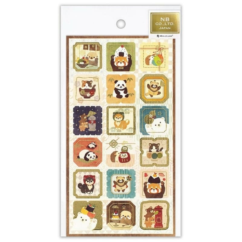 Kawaii Japanese Animal Stickers