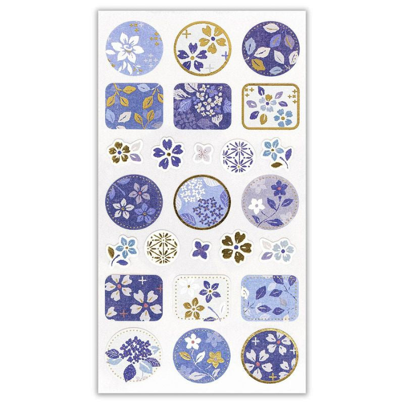 Japanese Indigo stickers