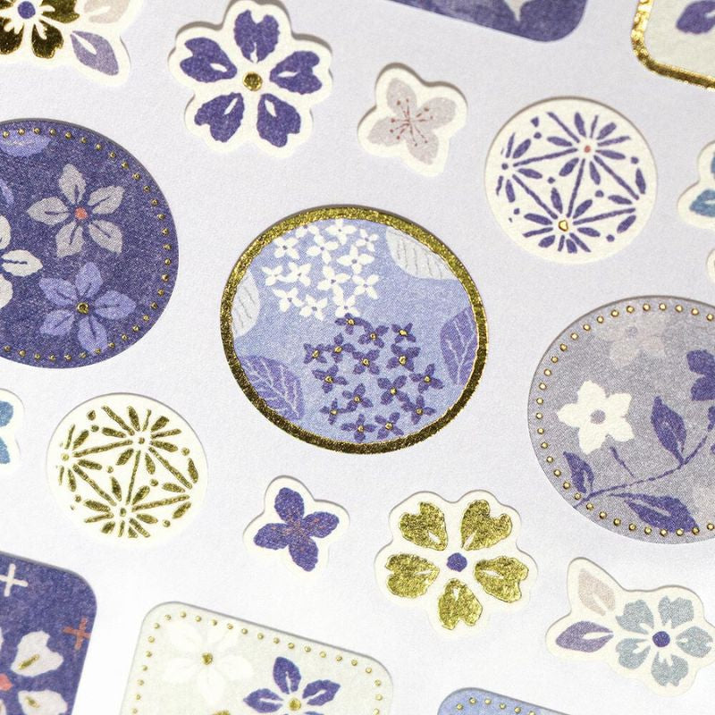 Japanese Indigo stickers