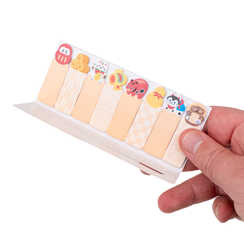 Sticky Page Markers - Japanese Lucky Charms