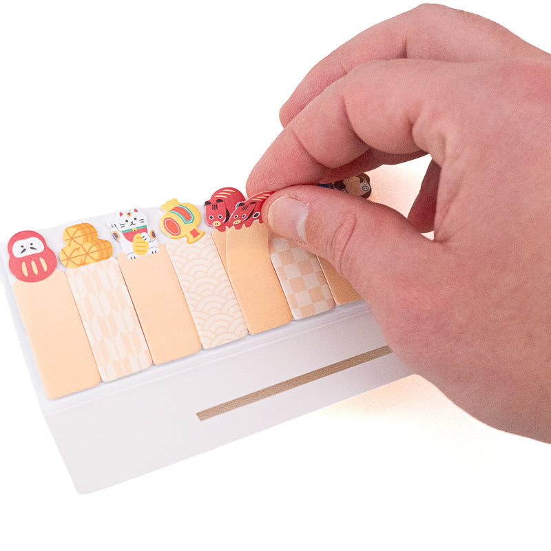 Sticky Page Markers - Japanese Lucky Charms