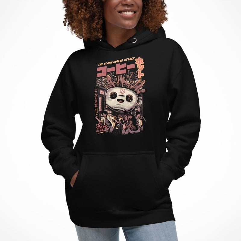 Black Coffee Japanese sweatshirt