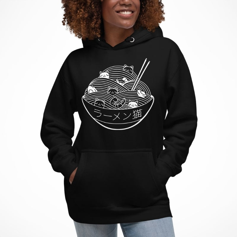 Bowl of Kittens Japanese sweatshirt