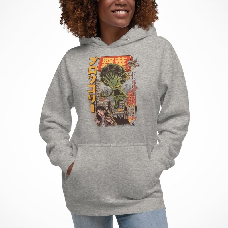 Broccozilla Japanese Sweatshirt