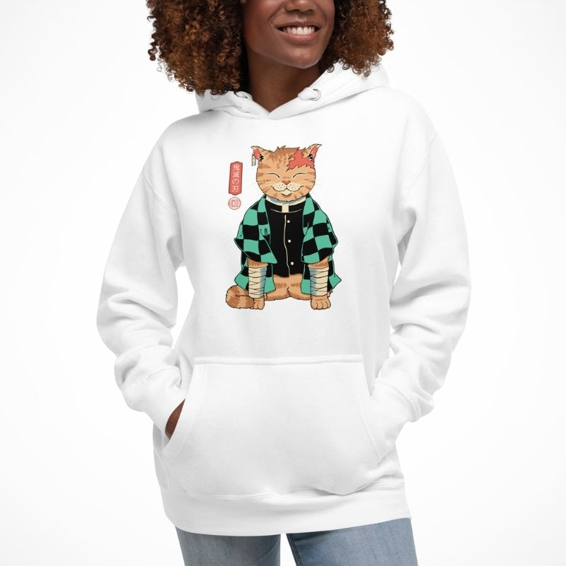 Japanese sweatshirt Neko Pourfendeur