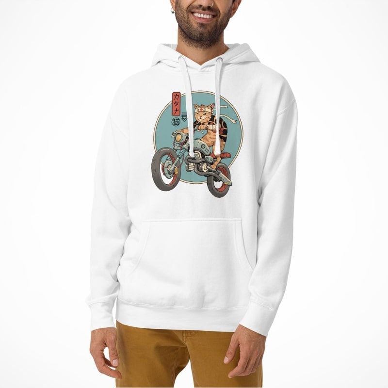 Japanese sweatshirt Neko Rider