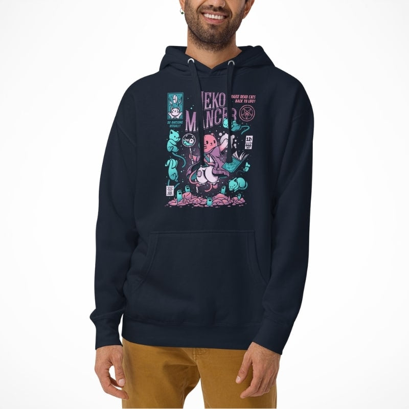 Japanese sweatshirt Nekomancer