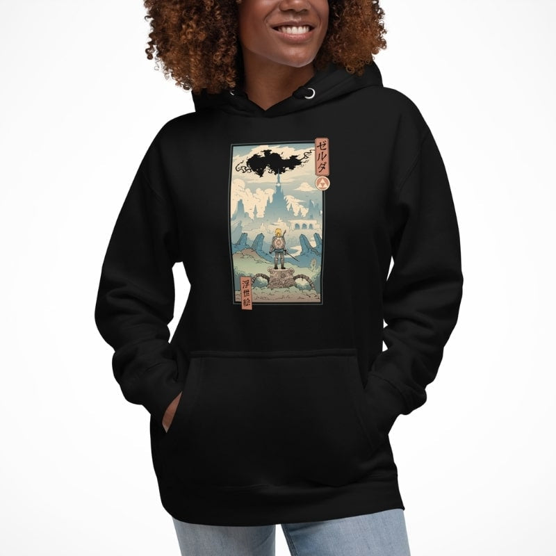 Japanese sweatshirt Ukiyo-e La Légende