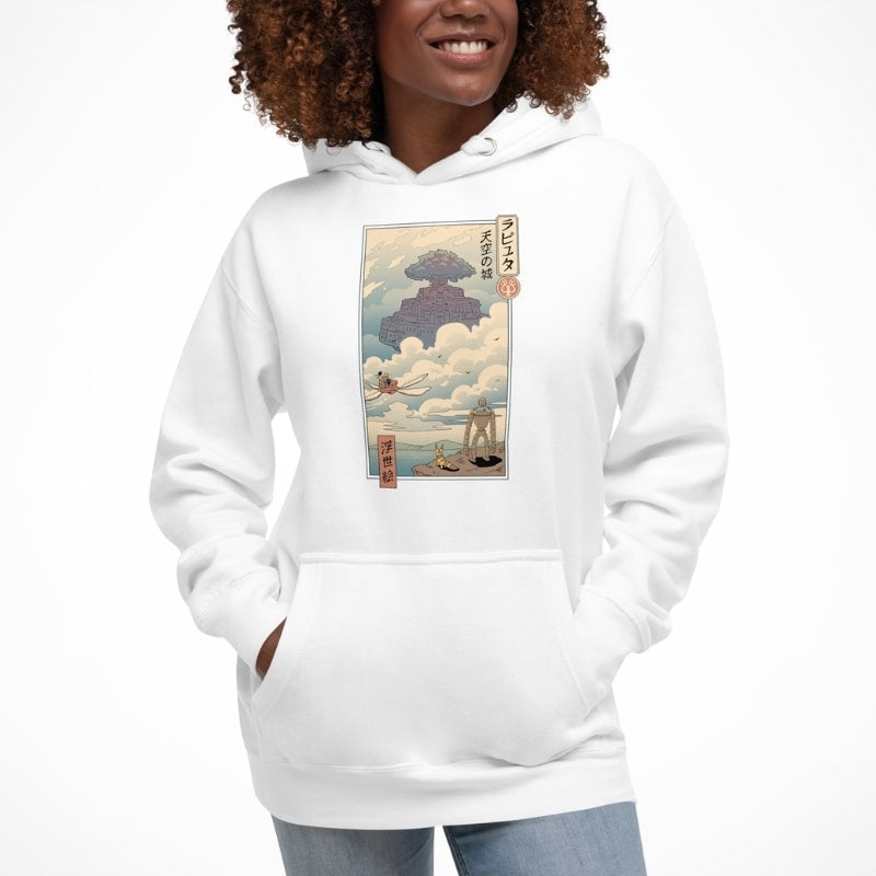 Japanese sweatshirt Ukiyo-e Laputa