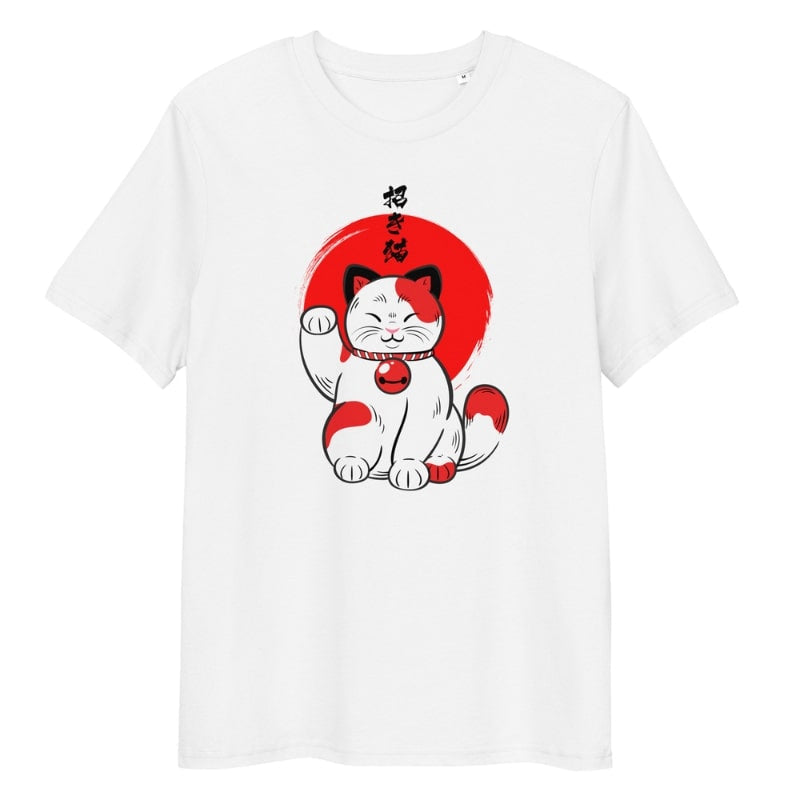 Lucky Japanese Cat T-shirt - S