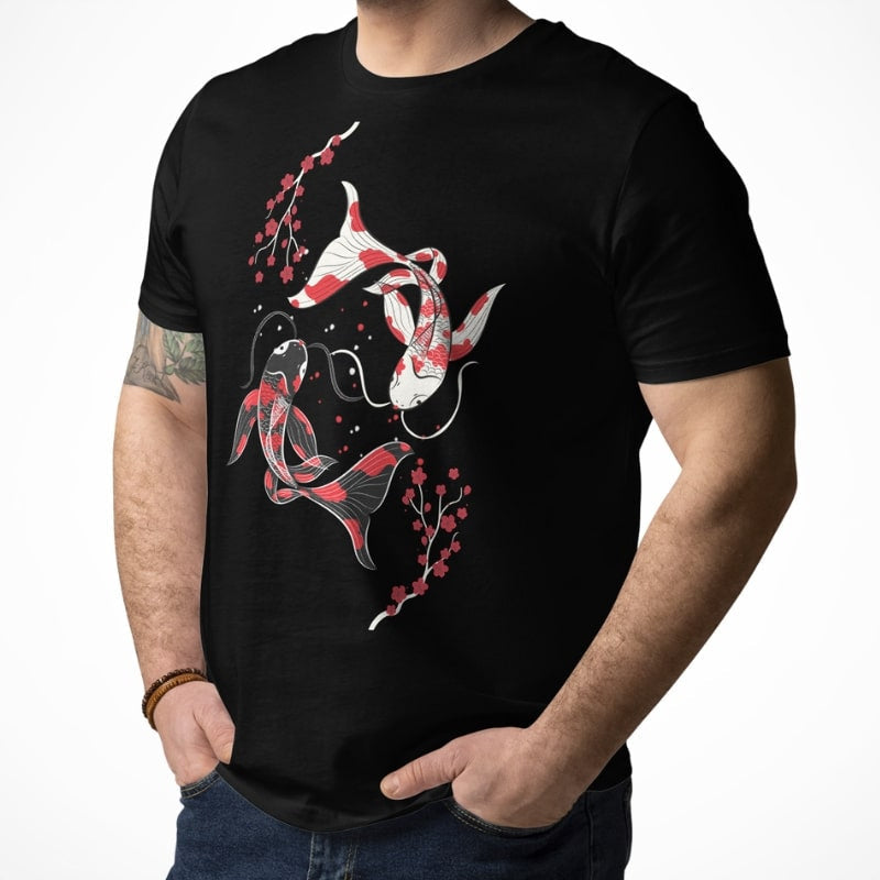 Sakura Koi Japanese T-shirt